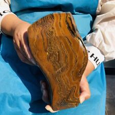 4250g Rare Natural Beautiful Tiger Eye Mineral Crystal Specimen Healing 558 picture