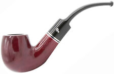 Peterson Dublin Red Killarney 221 Smooth Full Bent Apple Pipe Fishtail - 3037K picture