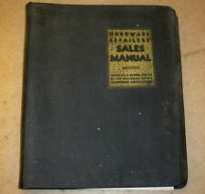 Antique 1930s ORIGINAL Hardware Retailers Sales Manual Catalog/How To Sell Guide picture