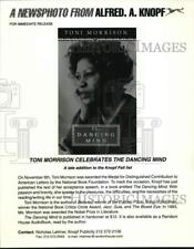 Press Photo Toni Morrison Celebrates 