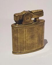 Vintage Petrol Lighter Omega Bronze Color ~ Working ~Video ~ Made in Japan picture