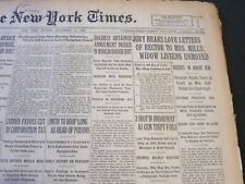 1926 NOVEMBER 14 NEW YORK TIMES - JURY HEARS LOVE LETTERS OF RECTOR - NT 6526 picture