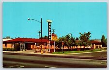 Colorado Denver Airway Motel Vintage Postcard picture
