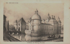 Vtg Postcard Chateau de Tanlay (Yonne) Bourgogne, France Unposted DB picture