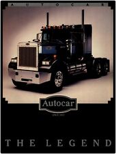 1984 Autocar Heavy Truck, Legend NEW Metal Sign 24