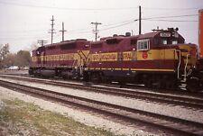 Original Train Slide Wisconsin Central #1507 11/1997 Lagrange IL #21 picture