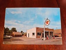 Postcard WY Wyoming Dubois Yellowstone Service And Motel Texaco Gas Station picture