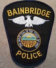 OH Brainbridge Ohio Police Patch picture