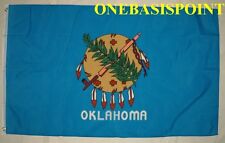 3'x5' Oklahoma US State Flag Outdoor Indoor Banner USA Osage Shield Calumet 3x5 picture