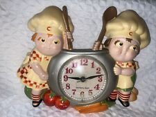 Vintage 1990  Campbell Soup Kids Wall Clock Working picture