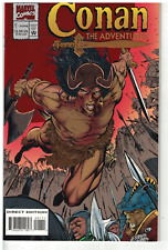 CONAN THE ADVENTURER #1 EMBOSSED RED FOIL COVER BY MARVEL COMICS 1994 1$ SALE picture