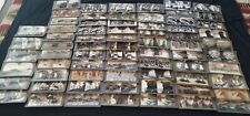 Lot Of 70 Stereoview Cards Keystone Griffith Underwood People Places picture