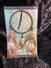 Feather Dream Catcher Handmade Native American  Wall Hanging picture