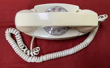 Vintage Bell System Western Electric Princess Rotary White Desk Phone 1960s picture