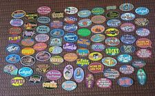 Lot of 78 Vintage Vending Machine Holographic Phrase Stickers/Bumper Sticker Lot picture