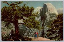 Half Dome Yosemite National Park California CA Postcard UNP VTG Unused 76 Union picture