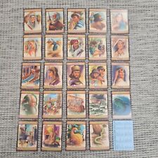 THE BIBLE Trading Cards Vtg 1989 Re-Ed Religous 25 Card Lot picture