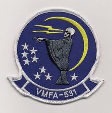 USMC VMFA-531 GREY GHOSTS patch F/A-18 HORNET FIGHTER ATTACK SQN picture