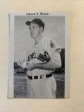 Lou Brissie Cleveland Indians 1954 Baseball Vintage Pictorial 3X4 Panel picture