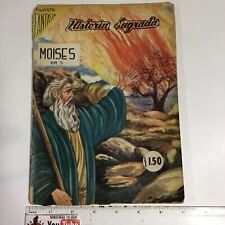 1963 SPANISH MEXICAN COMICS HISTORIA SAGRADA #9 MOISES EDITORA ROBERT MEXICO picture