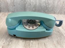 Vintage 1960's Aqua Princess Rotarty Phone Bell System 702B picture