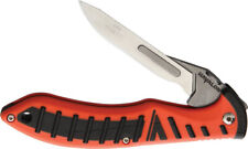 Havalon Forge Orange Folding Pocket Knife w/ Sheath 53210 picture