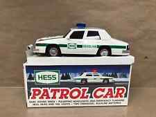Vintage 1990’s Retro 1993 Hess Police Patrol Car In Original Box picture