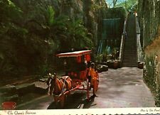 The Queen's Staircase Nassau Bahamas Coach Vintage Postcard 1973 Posted picture