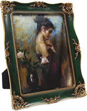 Kilarero 8X10 Inch Vintage Picture Frame, Elegant Antique Photo Frames with Glas picture