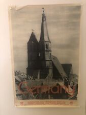 Vintage 1930’s St. Blaise’s Church German Travel Poster, Rolled, 20x29 picture