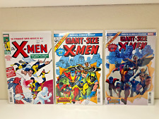 Uncanny X-Men #1 plus 2 Giant-Size X-Men #1 Facsimile Editions (lot of 3) picture