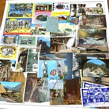 70+ Vintage Postcards Souvenir Travel Vacation Folders RPPC Scenic Views Big Lot picture