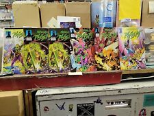WARRIORS OF PLASM #0,1(2 copies),2,3,4 - LOT OF 6 - *Spine Damage on #0* 1993 picture