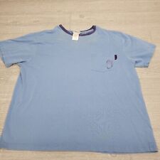 Vintage Walt Disney World Lilo And Stitch Blue Tshirt Size XL Distressed  picture