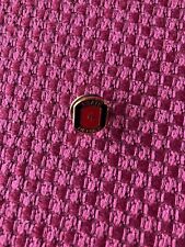 ABATE 4 year Membership Pin Red with Gold Lettering Collector Lapel Hat Pin picture