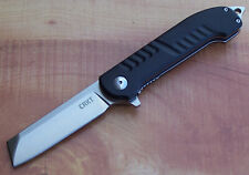 CRKT 4031 RAZEL GT ASSISTED FLIPPER KNIFE CHISEL POINT IKBS PIVOT ALUMINUM HANDL picture