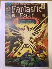 Fantastic Four #53/Silver Age Marvel Comic Book/1st Klaw/2nd Black Panther/FN- picture