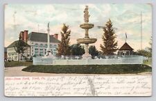 Penn Park York Pennsylvania 1907 Antique Postcard picture