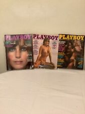 PLAYBOY  MAGAZINE VERY COLLECTIBLE  ISSUES COMBO PCKGE THE GORGEOUS BO DEREK picture