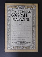WWI Era National Geographic April 1918 - American Navy, New Fashions in Food picture