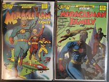 MIRACLEMAN FAMILY #1 & #2 Complete Mini-Series Set Eclipse Comics 1988 picture