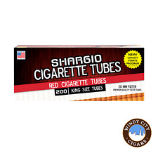 Shargio Red King Cigarette 200ct Tubes - 10 Boxes picture