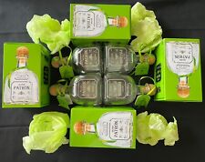 Patron Tequila Bottles 750ml.  Lot of 4 w. Corks & Tissue Paper & Boxes & Labels picture