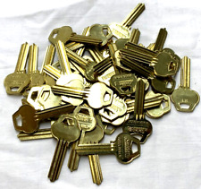 Lot of Forty-Six (46) CORBIN RUSSWIN Brass Key Blanks H1-6PIN-10 ASSA ABLOY picture