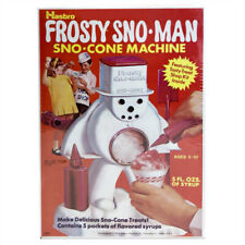 1970s Frosty Snowman SNO-CONE MACHINE Mint in Sealed Box OLD STORE STOCK Hasbro picture