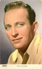 Bing Crosby Paramount 1940s Movie Star Singer #30 Postcard 21-6313 picture