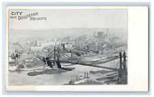 c1900s City from Duquesne Heights Pittsburg Pennsylvania PA PMC Postcard picture