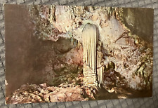 Vintage Postcard - Veiled Statue in Carlsbad Caverns National Park New Mexico picture