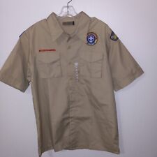 boy scout uniform shirt adult medium picture