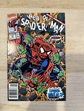 Web of Spider-Man #70 1st Appearance of Spider-Hulk 1990 Marvel Comics picture